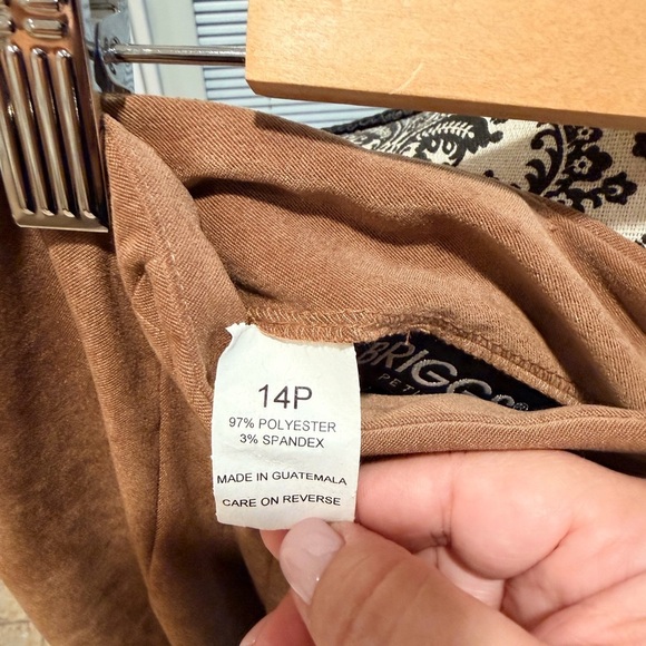 Briggs New York Brown Maxi Skirt 14P - Picture 3 of 7